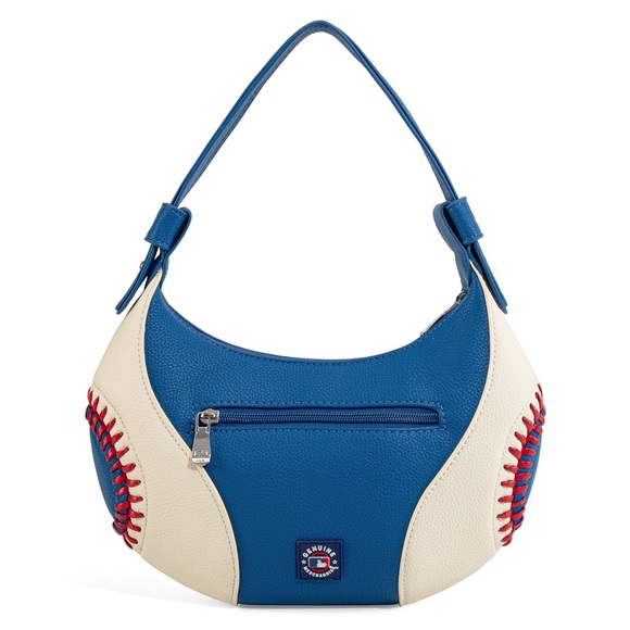 MLB LA Dodgers Blue Hobo/Shoulder Bag - 2 Types Removable Straps! Brand NEW - Picture 2 of 7